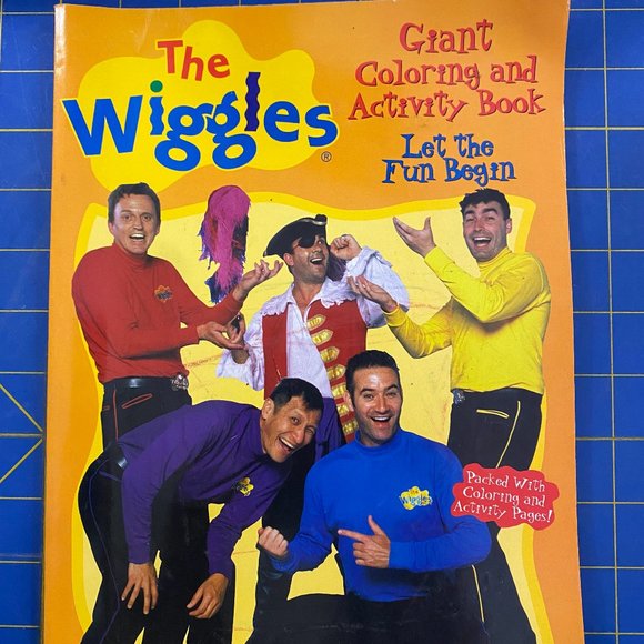 The Wiggles Let the Fun Begin Giant Coloring & Activity Book - Picture 1 of 7